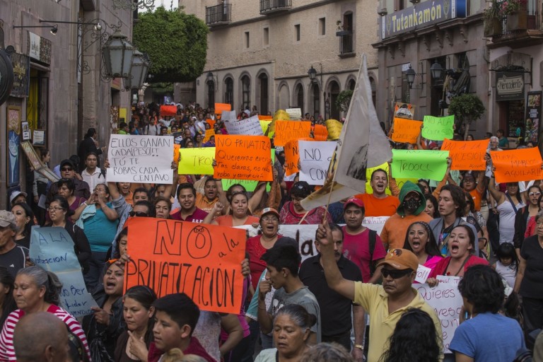 Protesta VS Concesión de recolección de basura_DC__1