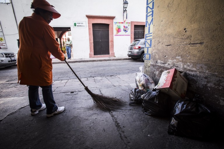 Recolección de basura en paro por incertidumbre laboral_DC__19-2