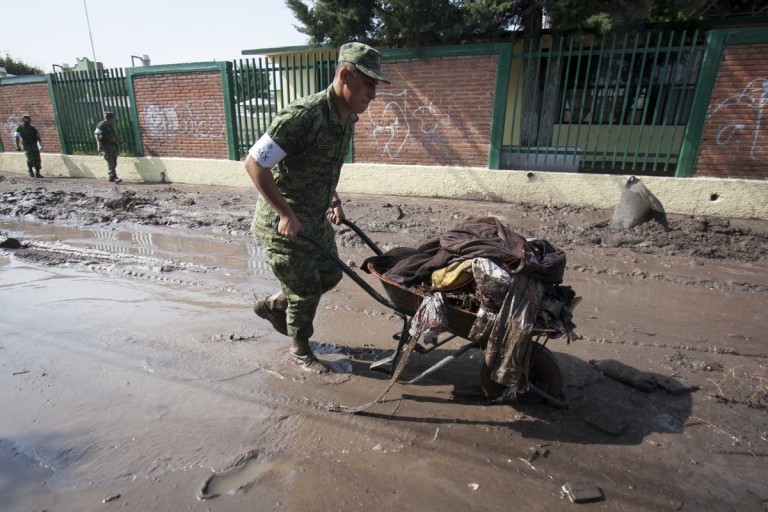 Recuento de daños por tormenta en San Juan del Río