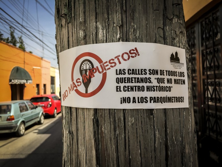 Empresarios VS Parquimetros en centro histórico_DC__1