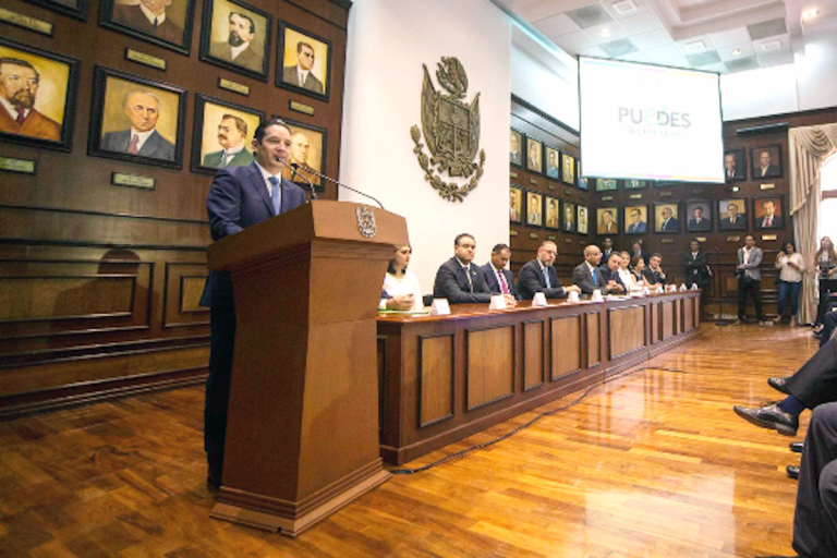 Presentación programa Puedes. Foto: especial