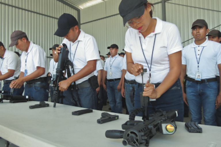 centro de Capacitación Policial. Foto: Especial