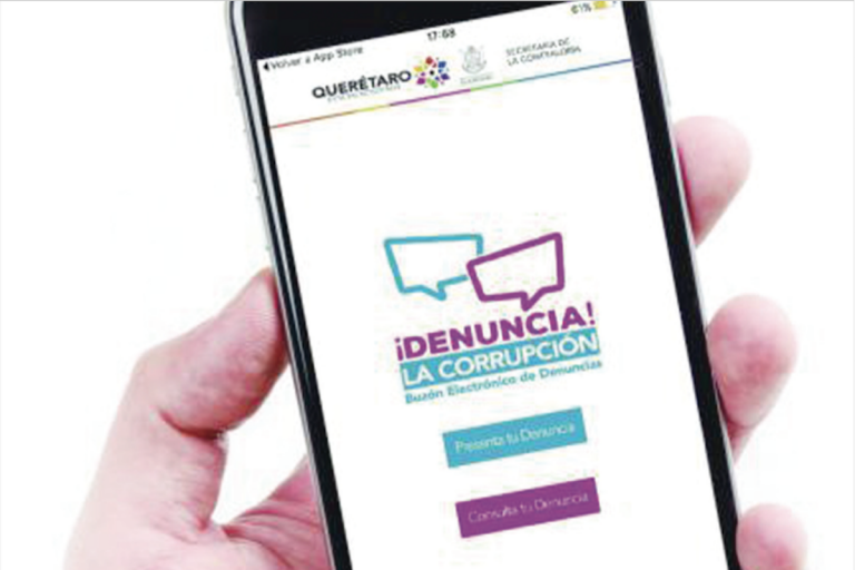 Aplicación Denuncia la corrupción. Foto: Especial