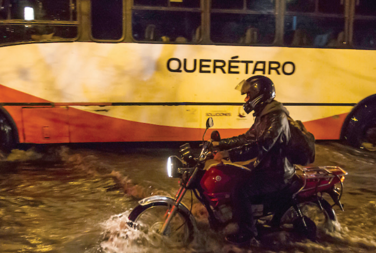 Esperan equipo para diagnosticar las condiciones de drenaje. Foto: Especial