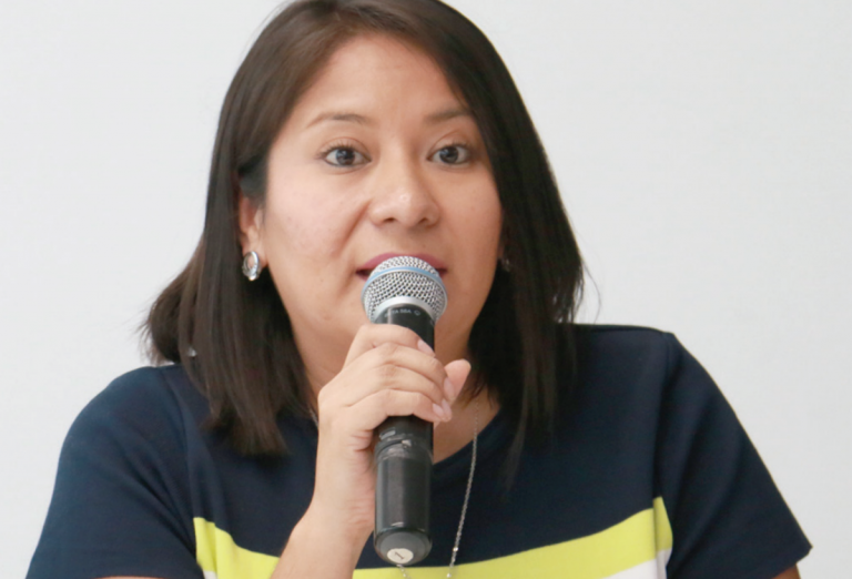 La diputada hace un llamado a no dejarse engañar. Foto: Especial