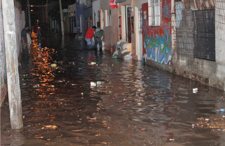 La obra pluvial beneficiará a las familias de Santa María Magdalena. Foto: Especial