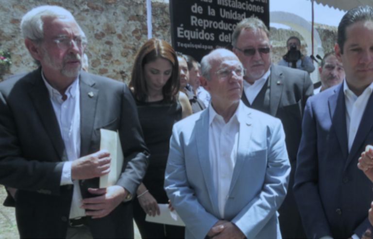 El arranque de la Unidad de Reproducción en Équidos. Foto: Especial