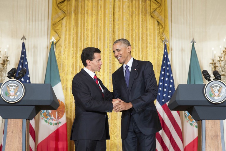 encuentro_obama_epn Foto: Cuartoscuro