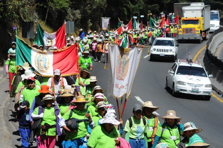 peregrinos_atropellados_queretaro Foto: Cuartoscuro