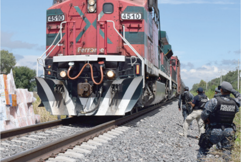 Afirman que en esta zona son frecuentes los robos al tren. Foto: Especial