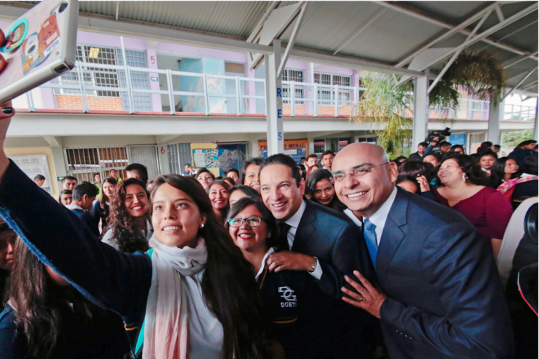 Anuncia plan de obras en Santa María Magdalena. Foto: Especial