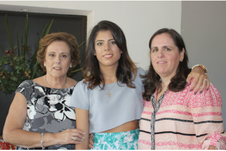 Carmina en la víspera de su boda. Foto: Especial