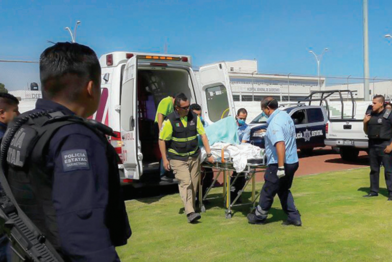 El menor fue trasladado luego de la valoración. Foto: Especial