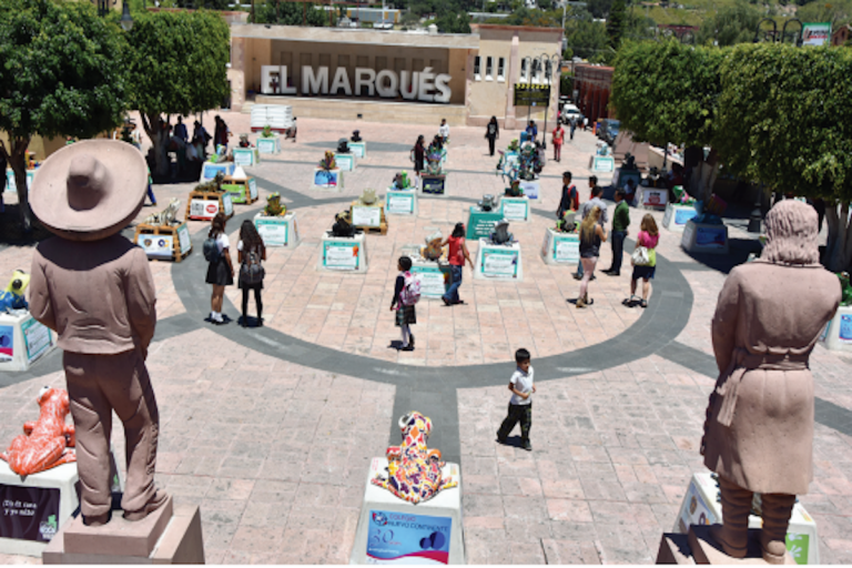 Expondrán aRANARTE en plaza San Pedro. Foto: Especial