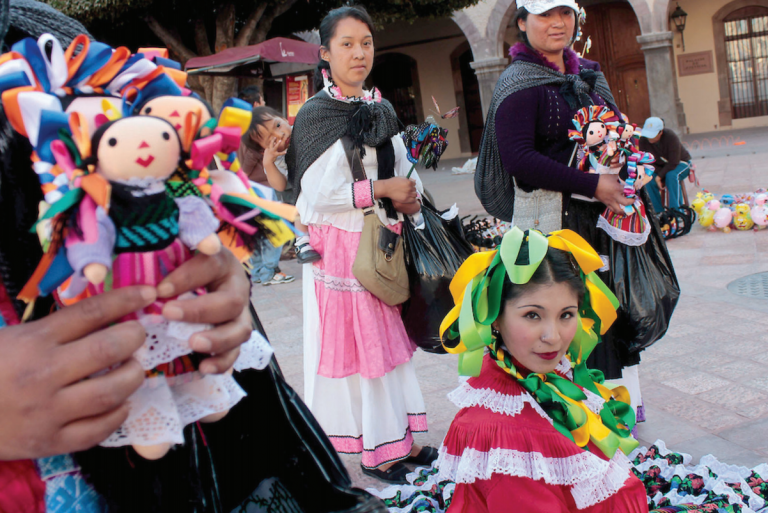 Fortalecerán las artesanías indigenas. Foto: Especial