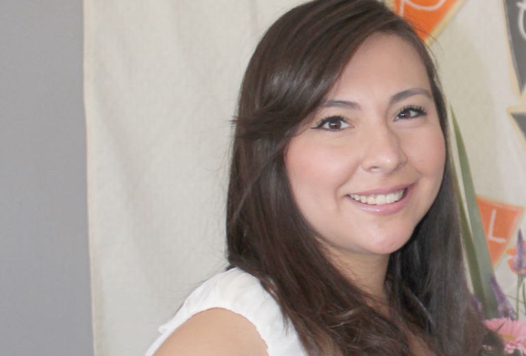 Jessica en su despedida de soltera. Foto: Especial