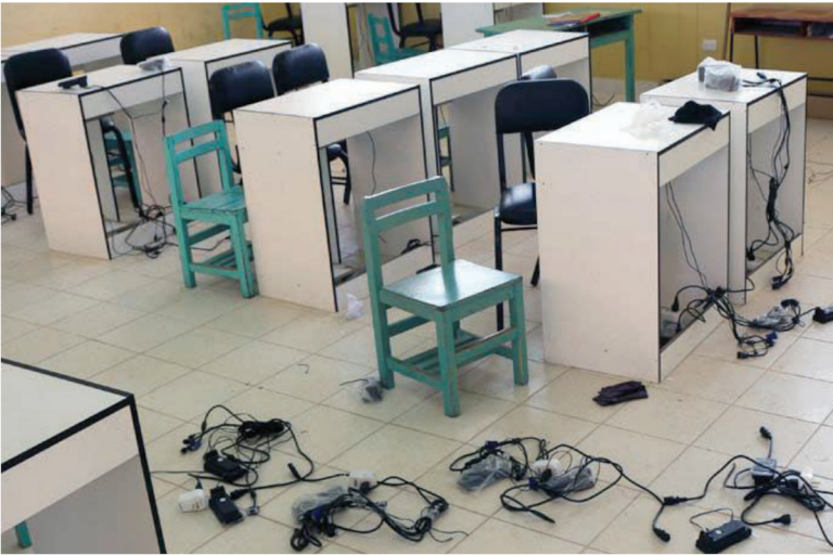 Repondrán equipo robado. Foto: Especial