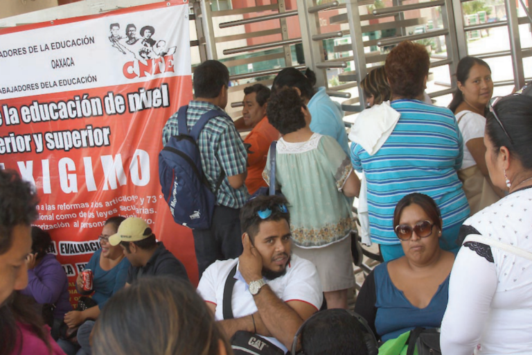 Sancionarán a docentes por unirse a paro en inicio de ciclo escolar. Foto: Especial
