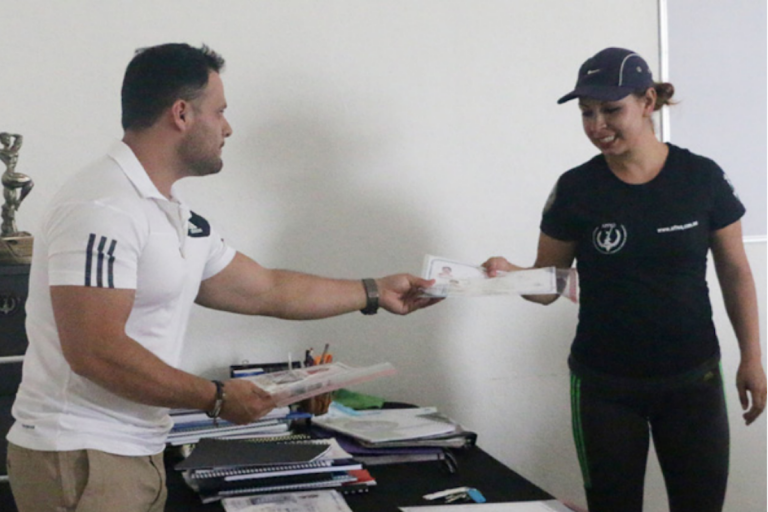 Se recibieron entrenadores de distintos estados del país. Foto: Especial