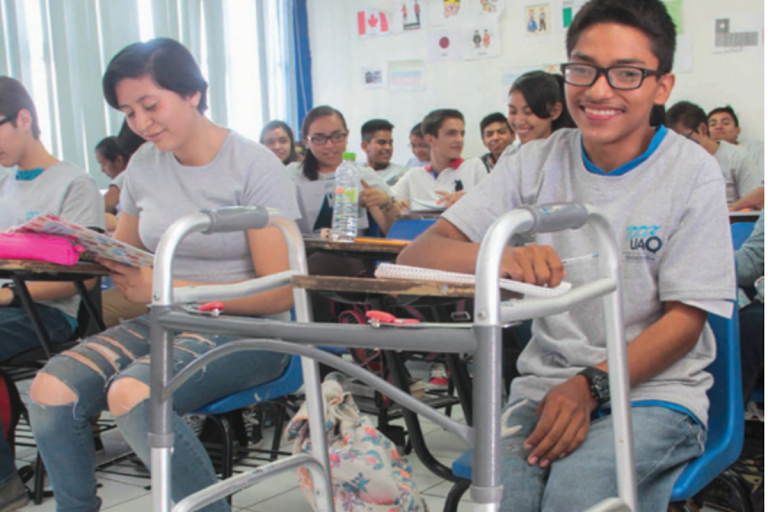 Se trabaja en realizar campus accesible. Foto: Especial
