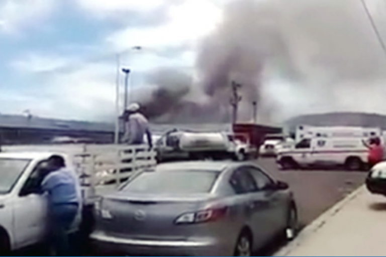 Sólo se registraron daños materiales. Foto: Especial