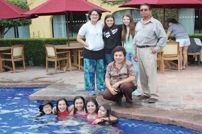 Una amena tarde familiar. Foto: Especial