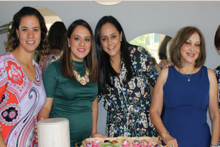 Disfrutan reunión para dar bienvenida a Jimena