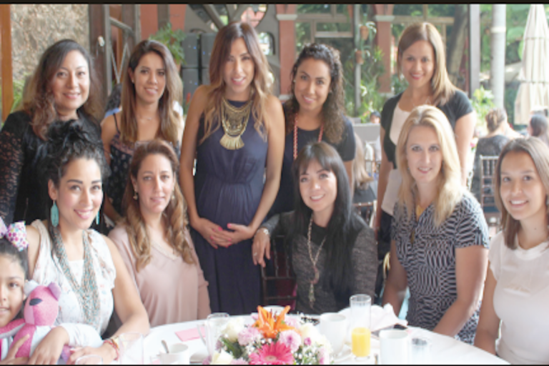 Disfrutaron de una divertida mañana entre amigas. Foto: Especial