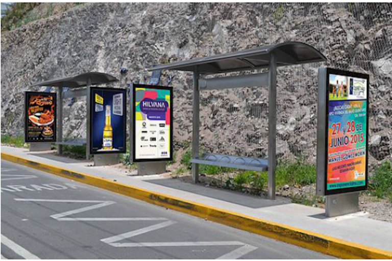 Estudian mejoras a paraderos. Foto: Especial