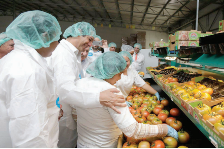 Inauguran obra de Agropark. Foto: Especial