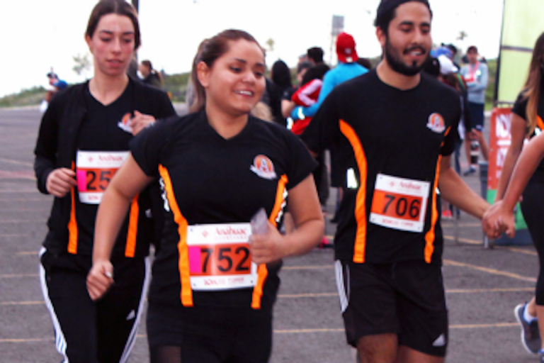 La carrera fue un éxito. Foto: Especial