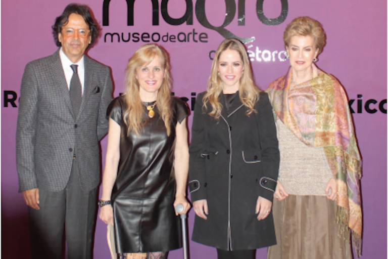 La linea de honor de este escenario. Foto: Especial