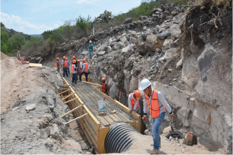 Las lluvias propiciaron un retraso de 6 semanas. Foto: Especial