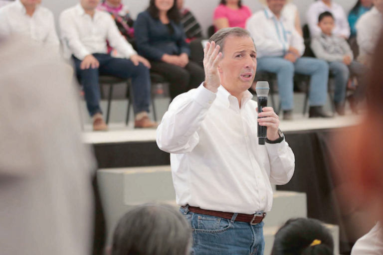 Reconoce el trabajo de Meade en Sedesol. Foto: Especial