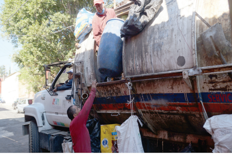 Regularizan servicio de recolección. Foto: Especial