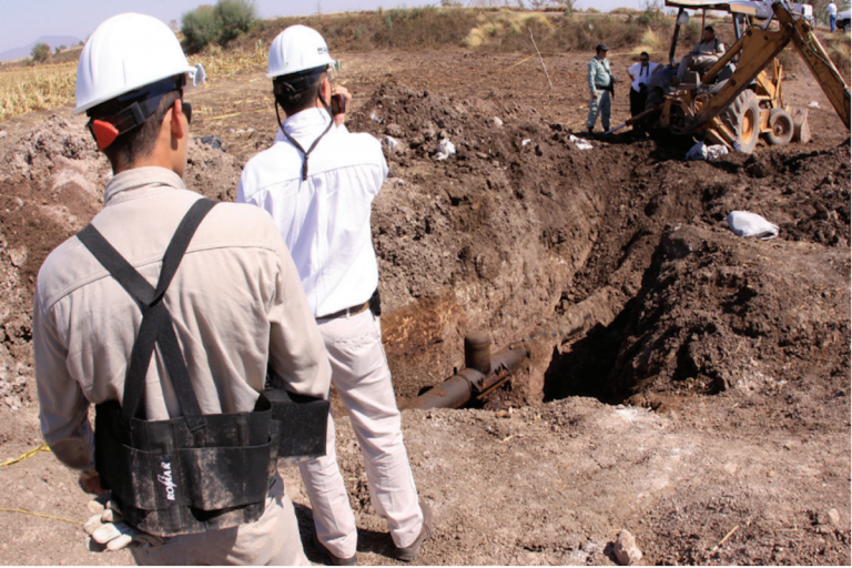 Se han localizado 13 tomas clandestinas en el municipio. Foto: Especial