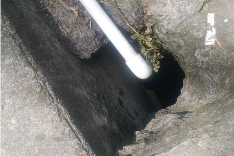 Trabajan en medidas para tomas clandestinas. Foto: Especial