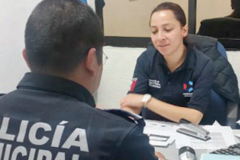 Destacan control policial. Foto: Especial