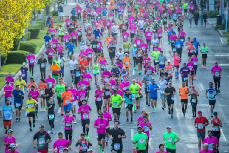 Disfrutan del rock y el deporte. Foto: Especial