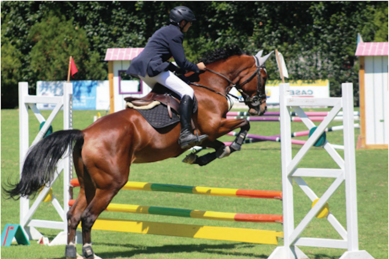 Elegancia deportiva ecuestre. Foto: Especial