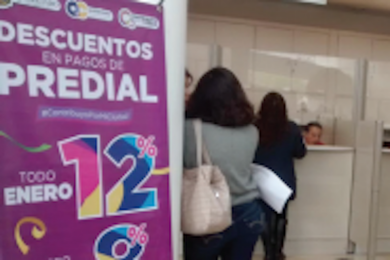 En contra de aumento a predial. Foto: Especial