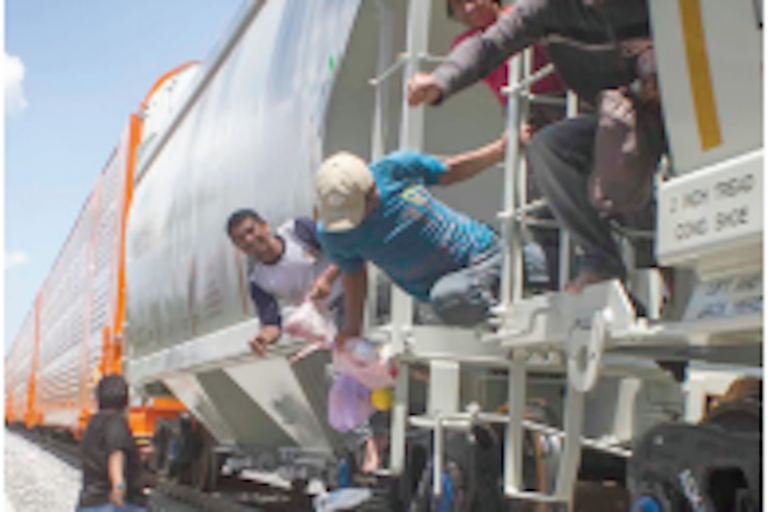 Fueron capturados por el INM. Foto: Especial