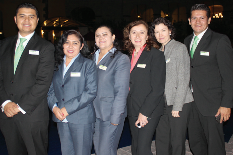 Los organizadores del evento. Foto: Especial