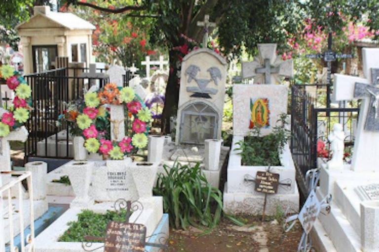 Panteones del municipio, saturados. foto: Especial