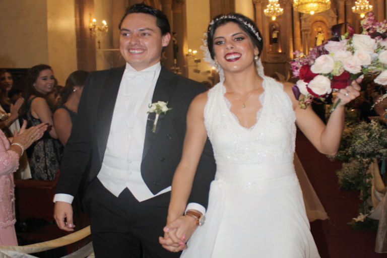 Se convirtieron en esposos. Foto: Especial