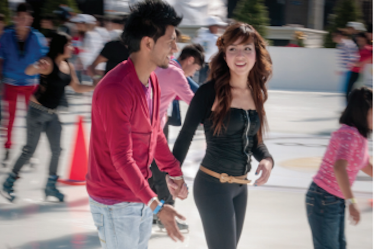 Anuncian autoridades pista de hielo. Foto: Especial