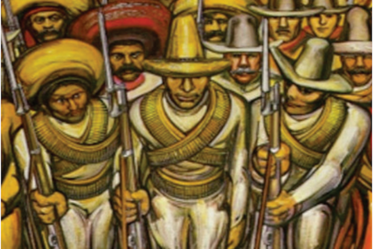 Exhorta a conmemorar con mural. Foto: Especial