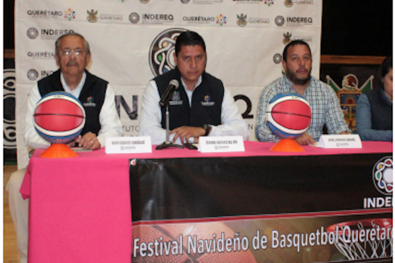 Fomentan la práctica del baloncesto. Foto: Especial