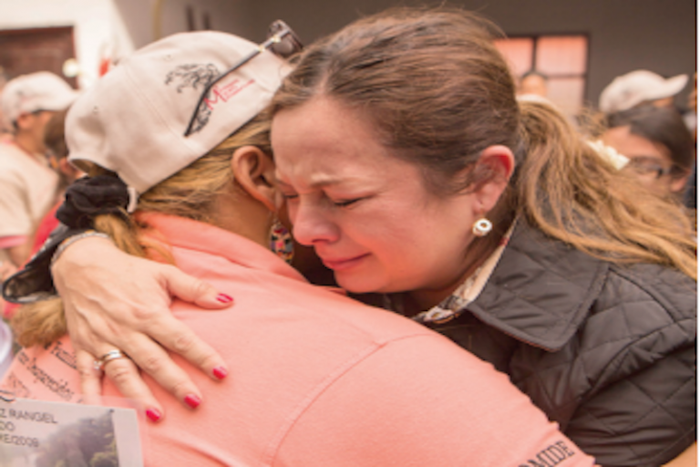 Muestran empatía con madres de migrantes. Foto: Especial
