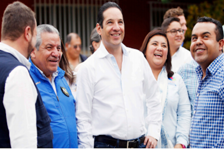 Supervisa avance de obra. Foto: Especial